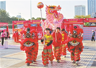 广州首个迎春花市增城开锣 持续开放至1月28日